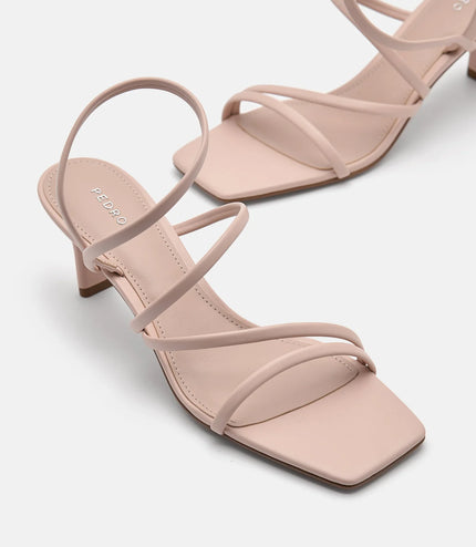 Pallas Heel Sandals - Nude