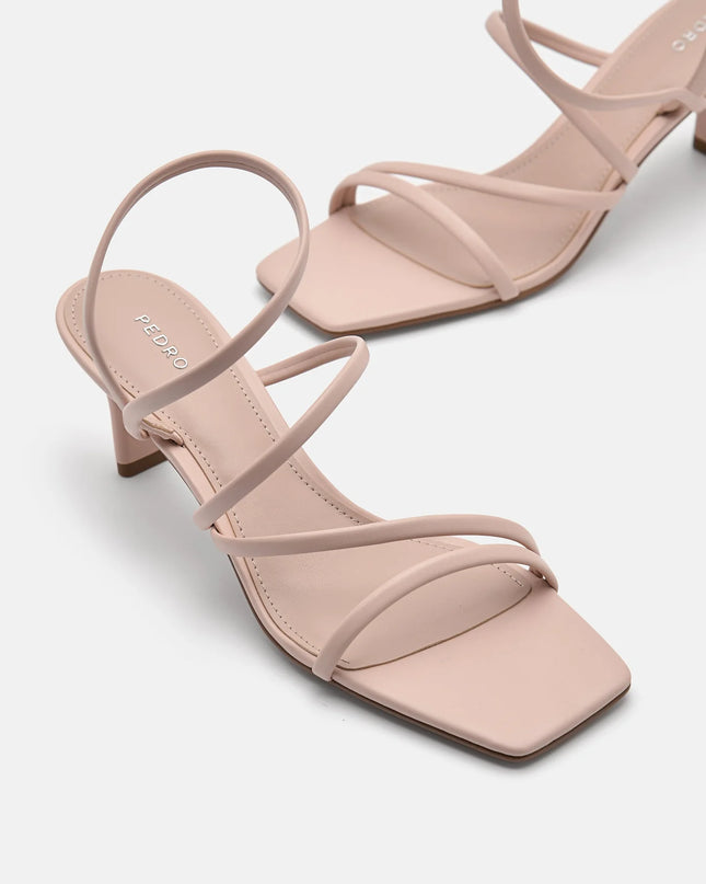 Pallas Heel Sandals - Nude