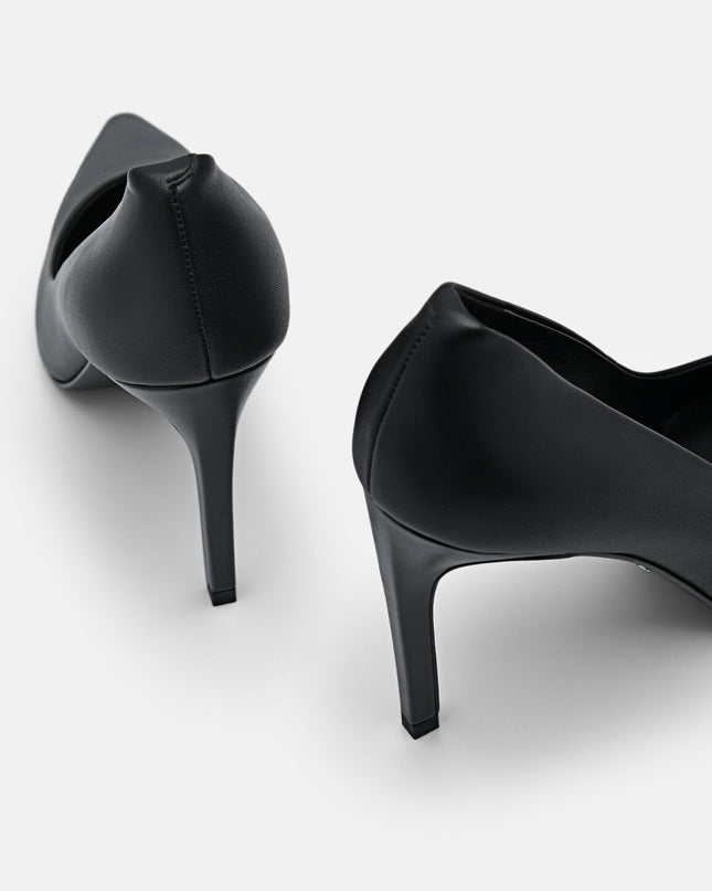 PEDRO Studio Ursula Leather Pumps - Black