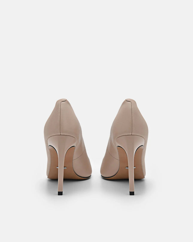 PEDRO Studio Ursula Leather Pumps - Nude