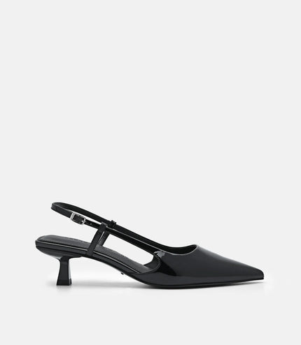 PEDRO Studio Loral Leather Pumps - Black