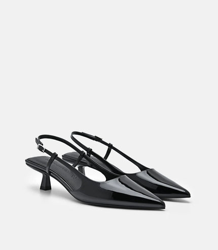 PEDRO Studio Loral Leather Pumps - Black