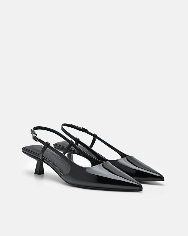 PEDRO Studio Loral Leather Pumps - Black
