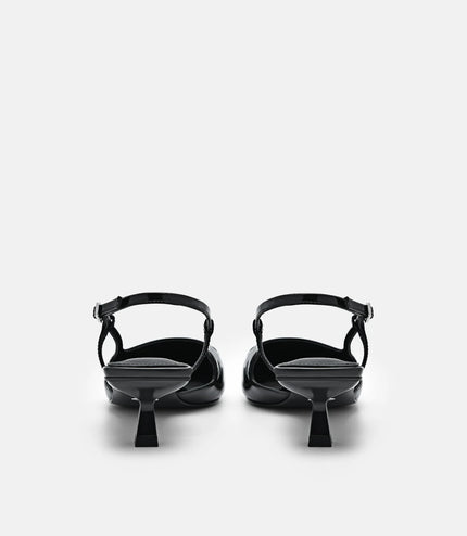 PEDRO Studio Loral Leather Pumps - Black