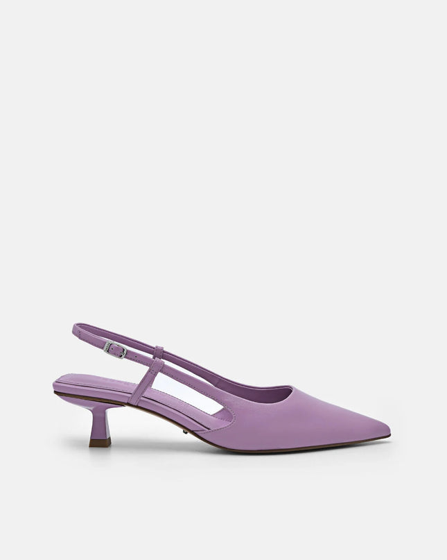 PEDRO Studio Loral Leather Pumps - Purple