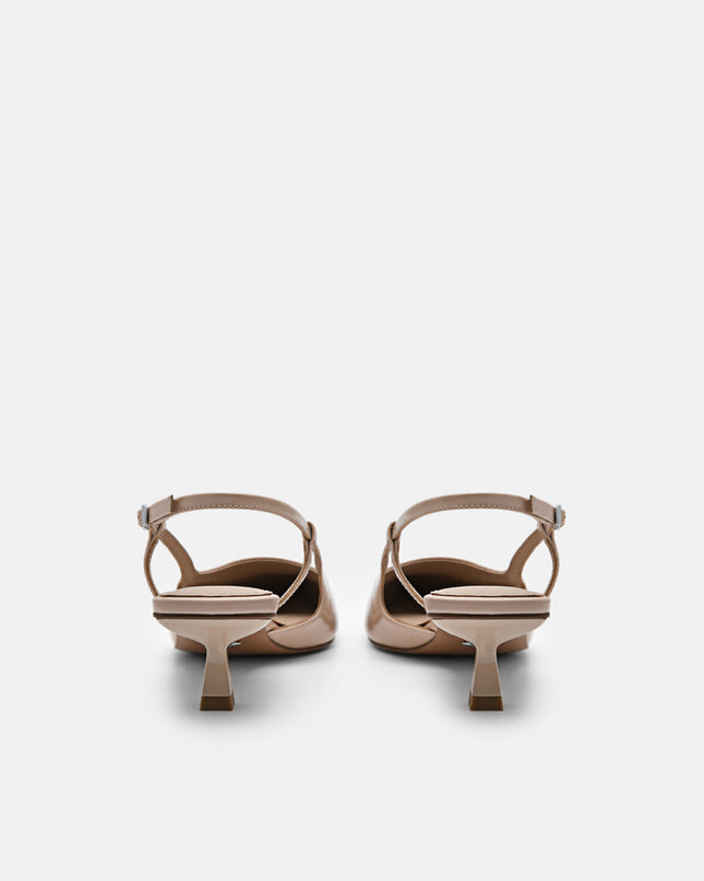 PEDRO Studio Loral Leather Pumps - Nude
