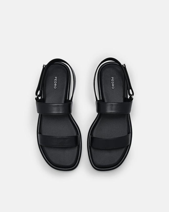 Rhessi Slingback Sandals - Black