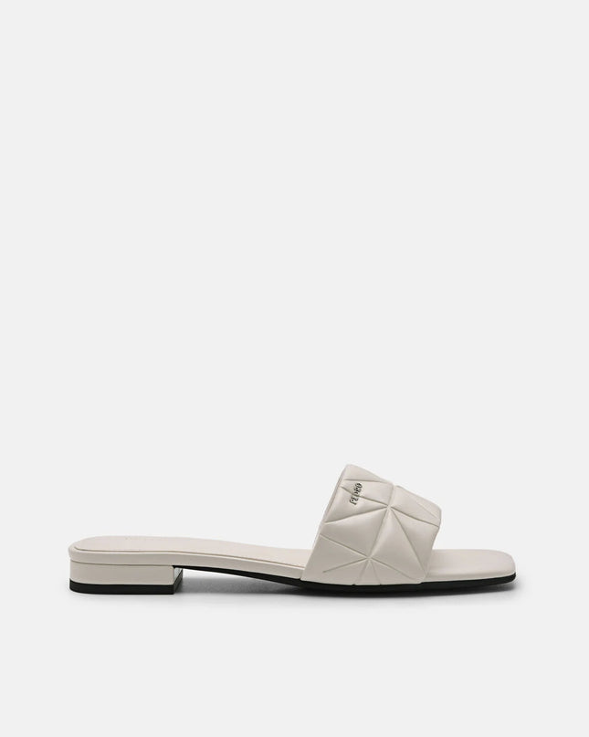 Bianca Sandals in Pixel - Chalk