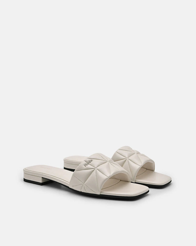 Bianca Sandals in Pixel - Chalk