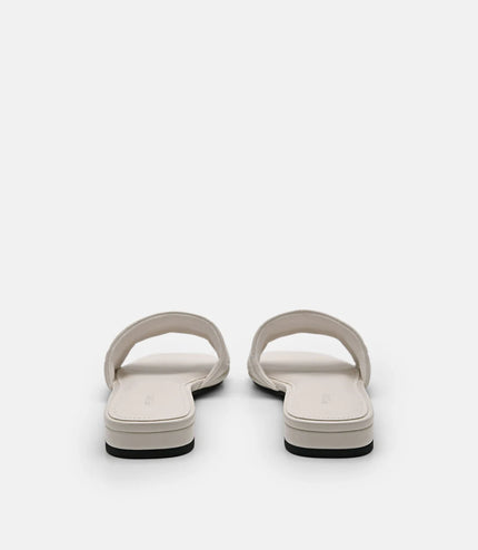 Bianca Sandals in Pixel - Chalk