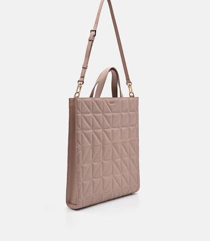 PEDRO Studio Kayla Leather Tote Bag in Pixel - Nude