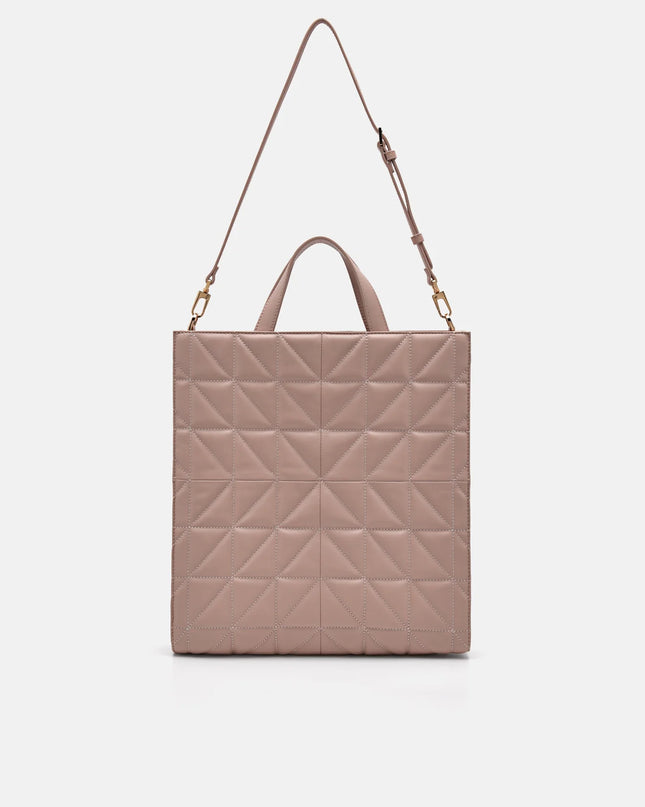 PEDRO Studio Kayla Leather Tote Bag in Pixel - Nude