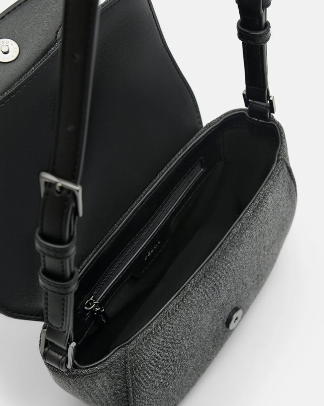 Dione Mini Shoulder Bag - Black