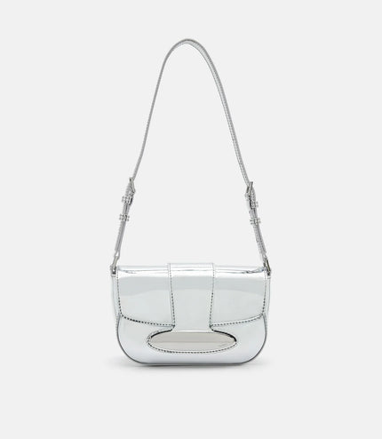 Dione Mini Shoulder Bag - Silver