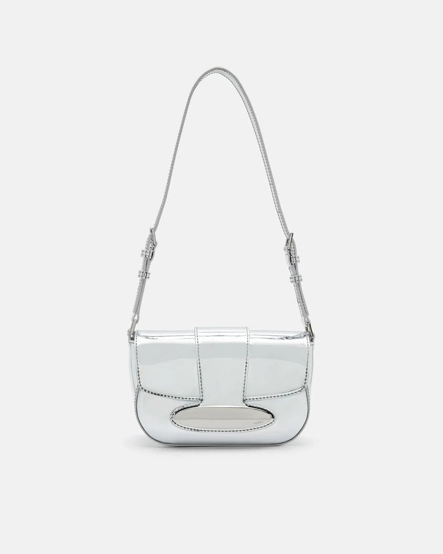 Dione Mini Shoulder Bag - Silver