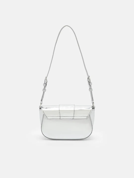 Dione Mini Shoulder Bag - Silver