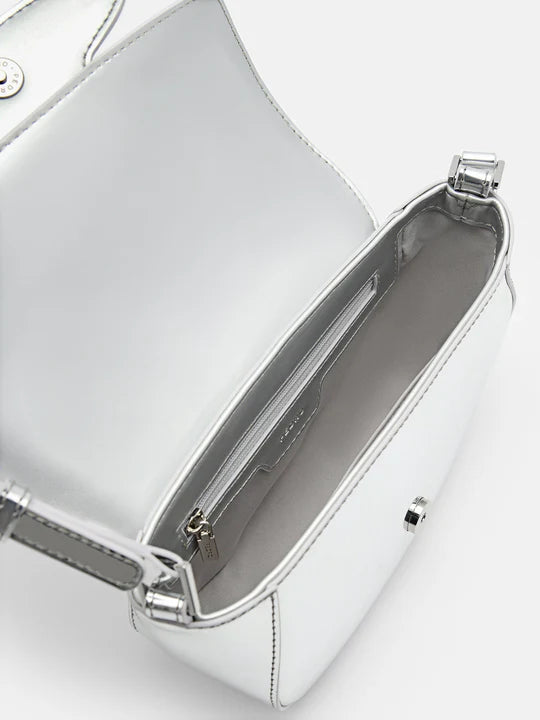 Dione Mini Shoulder Bag - Silver