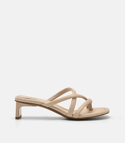 Izzie Heel Sandals - Sand