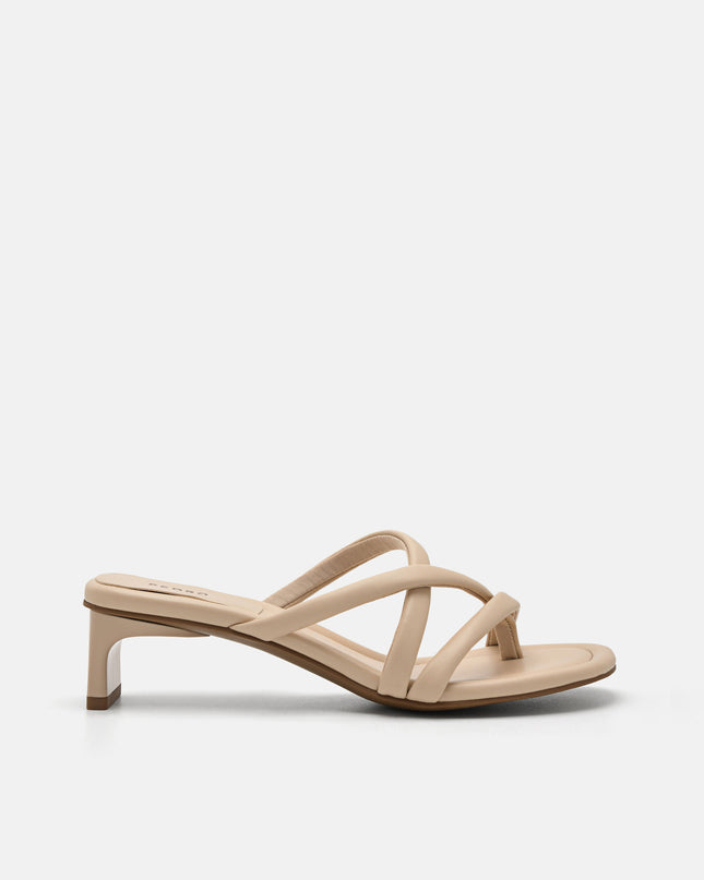 Izzie Heel Sandals - Sand