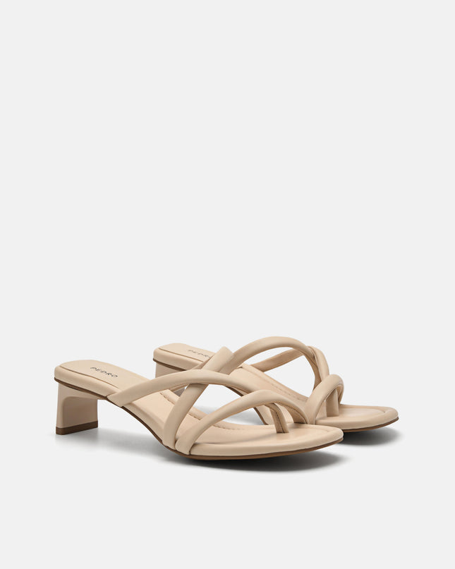 Izzie Heel Sandals - Sand