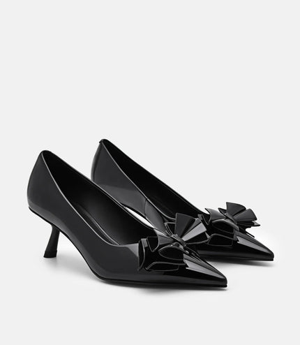 Stella Heel Pumps - Black