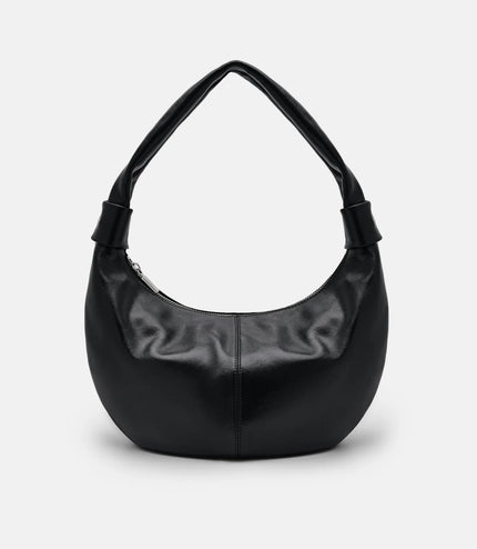 PEDRO Icon Leather Hobo Bag - Black