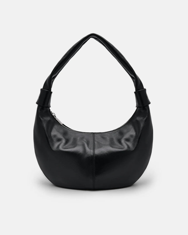 PEDRO Icon Leather Hobo Bag - Black