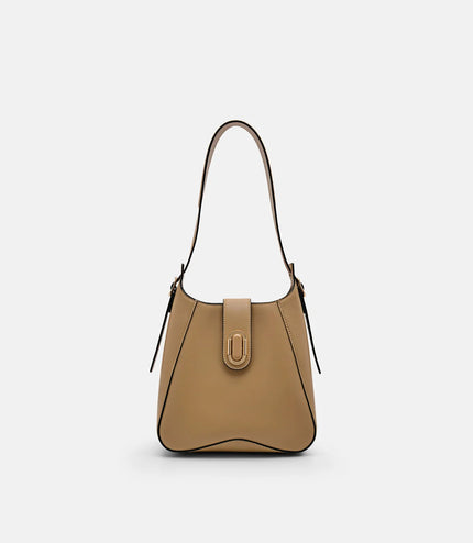 PEDRO Studio Rift Leather Hobo Bag - Sand