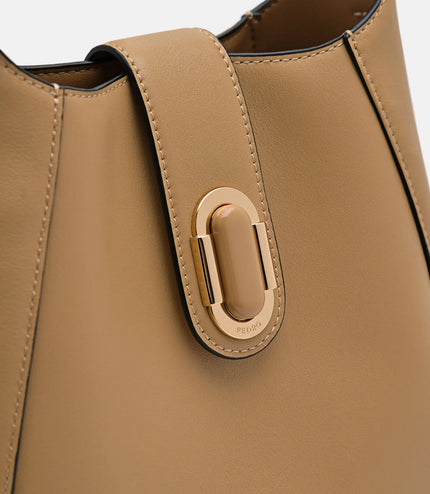 PEDRO Studio Rift Leather Hobo Bag - Sand