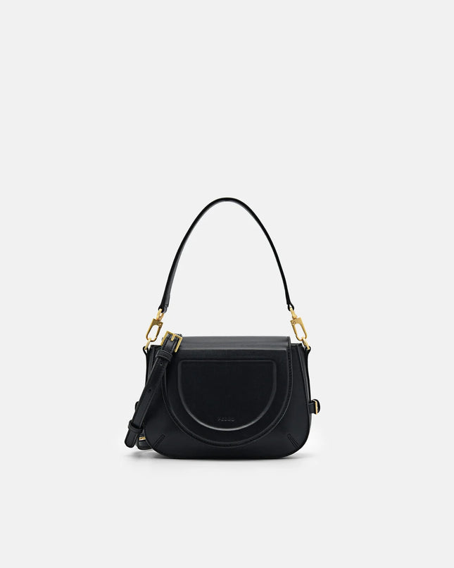 Edita Mini Shoulder Bag - Black