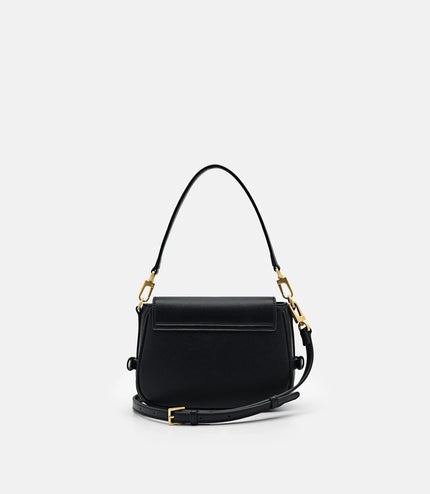 Edita Mini Shoulder Bag - Black