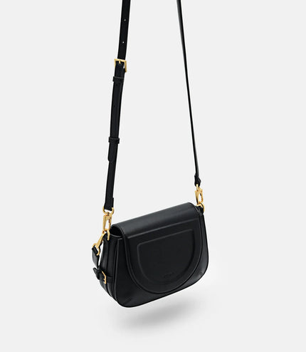 Edita Mini Shoulder Bag - Black