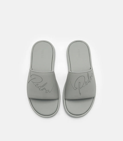 Slide Sandals - Grey