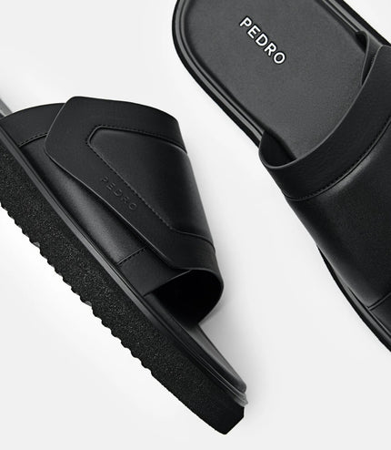 Slide Sandals - Black