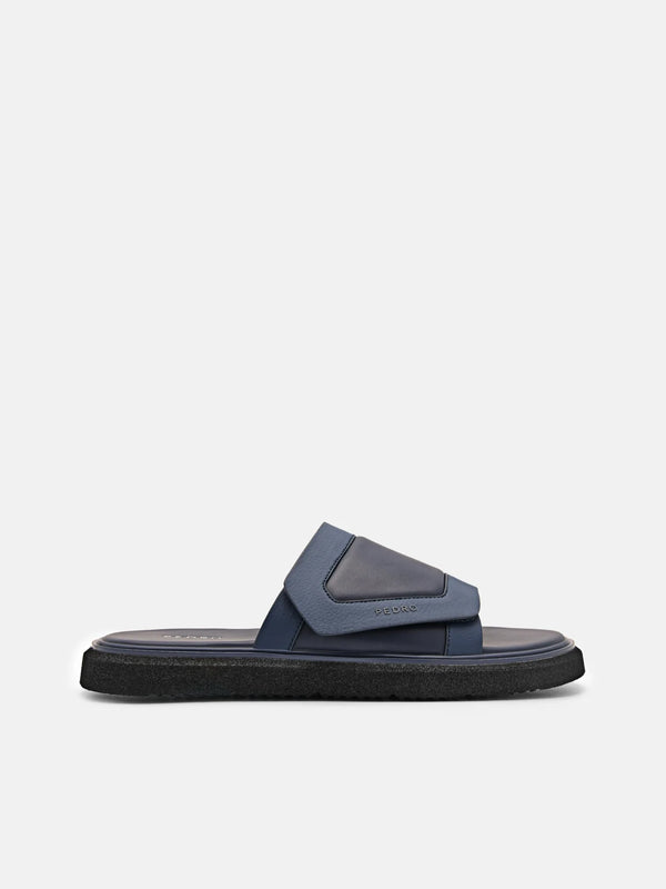 Slide Sandals - Navy