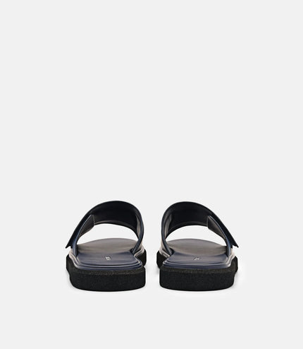 Slide Sandals - Navy