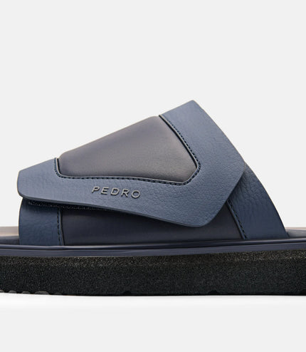 Slide Sandals - Navy