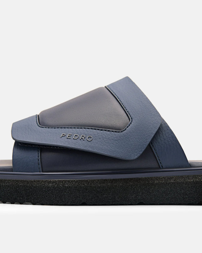 Slide Sandals - Navy