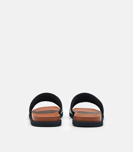 Banded Slide Sandals - Multi