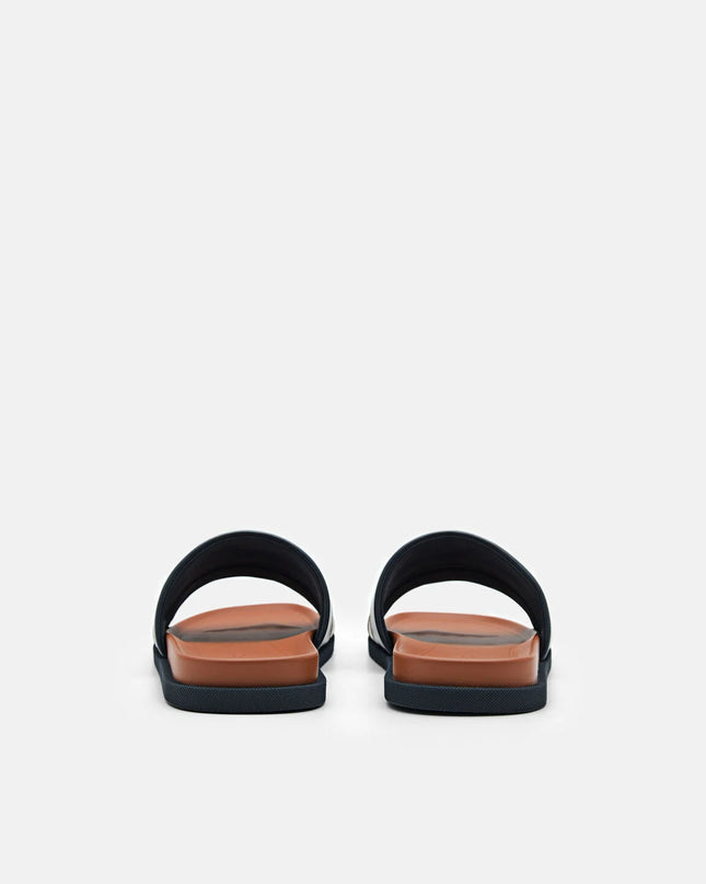Banded Slide Sandals - Multi