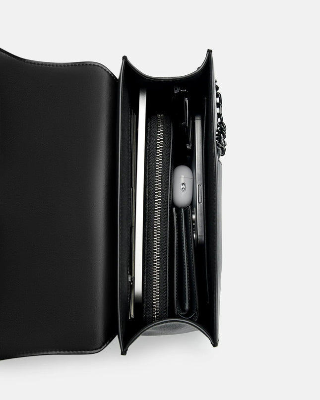 Chainlink Sling Bag - Black