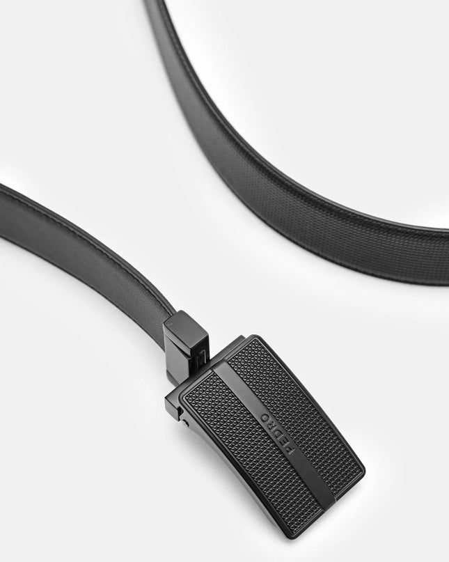 Reversible Leather Tang Belt