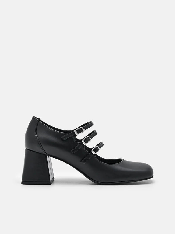 Milena Heel Pumps - Black