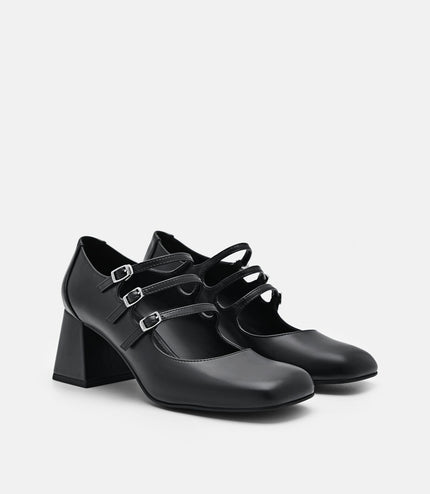 Milena Heel Pumps - Black