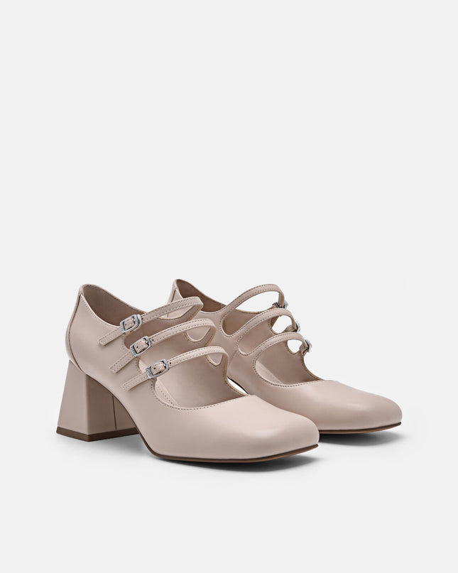 Milena Heel Pumps - Nude