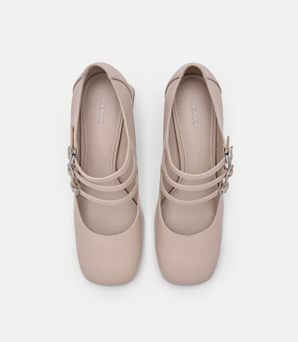 Milena Heel Pumps - Nude