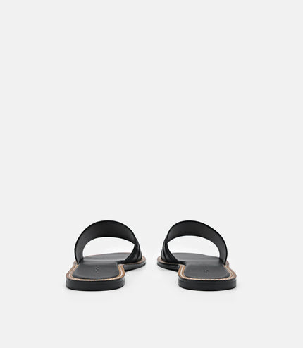 Icon Slide Sandals - Black