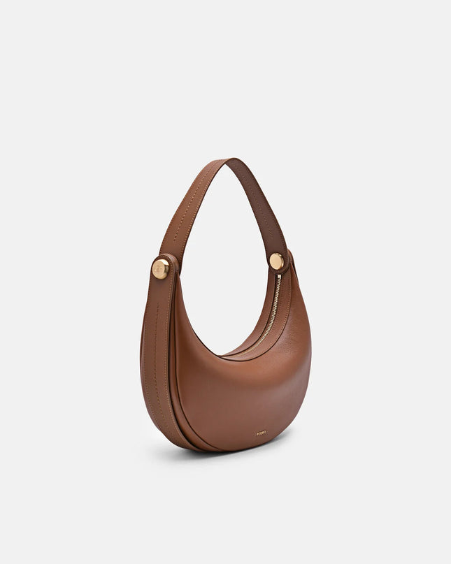 PEDRO Icon Leather Shoulder Bag - Brown
