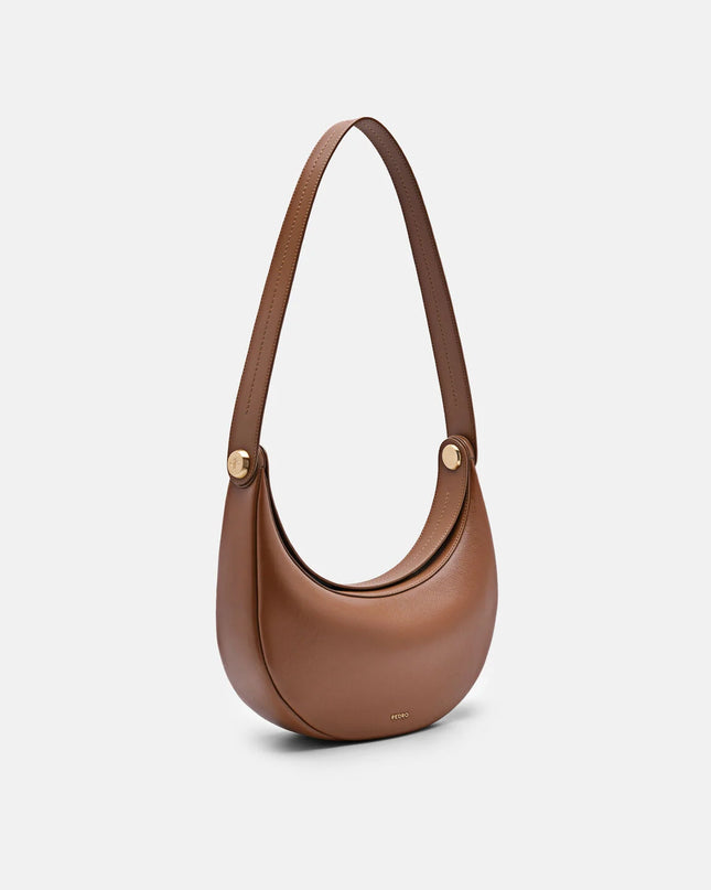 PEDRO Icon Leather Shoulder Bag - Brown