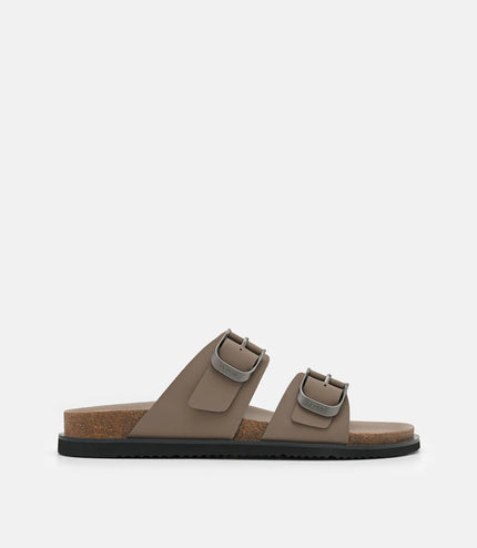 Men's Helix Slide Sandals - Dark Taupe